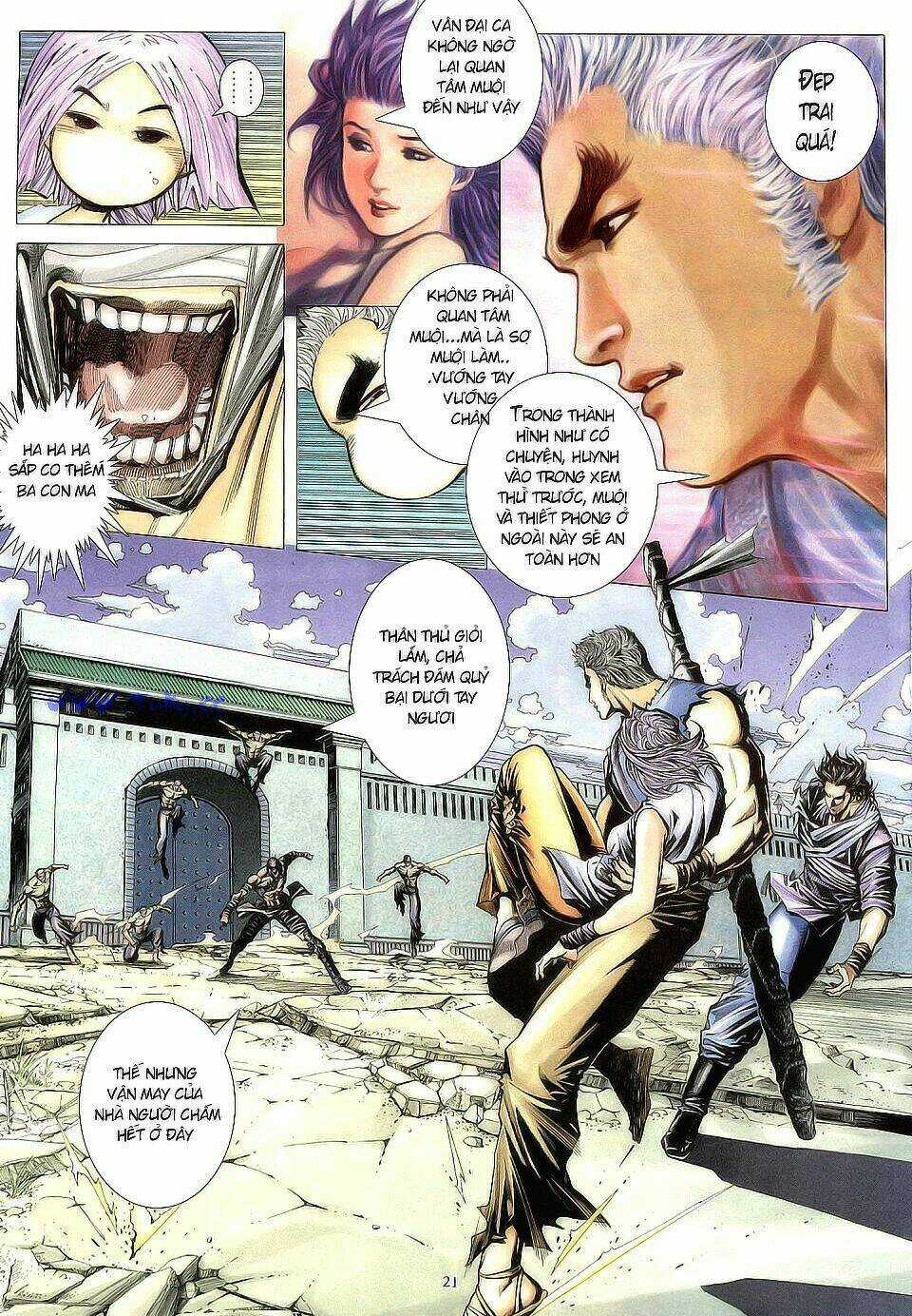 Chiến Thần Ký Chapter 4 trang 20