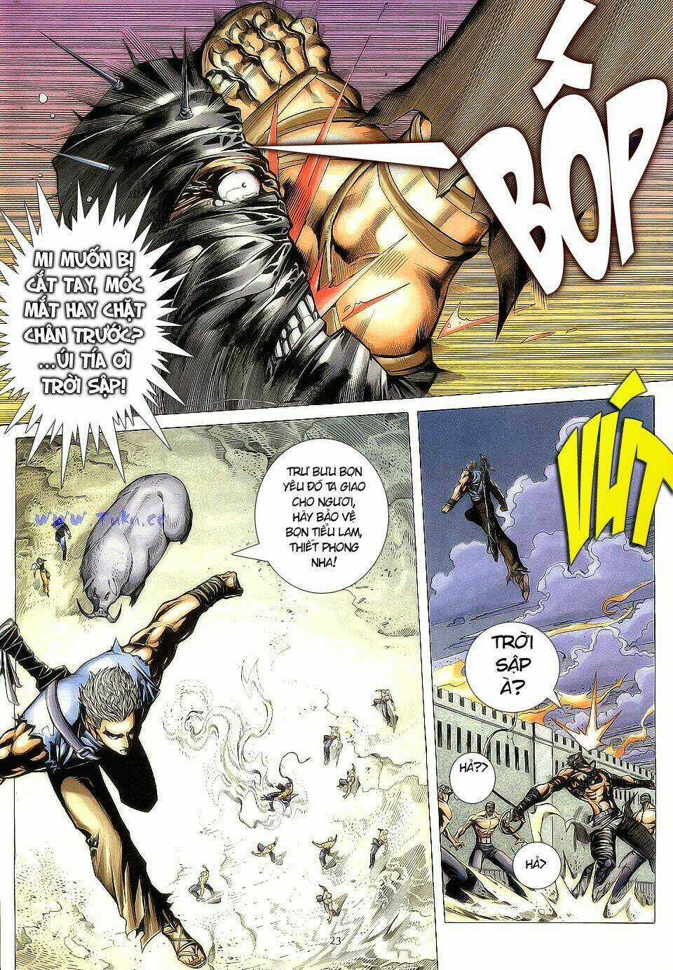 Chiến Thần Ký Chapter 4 trang 22