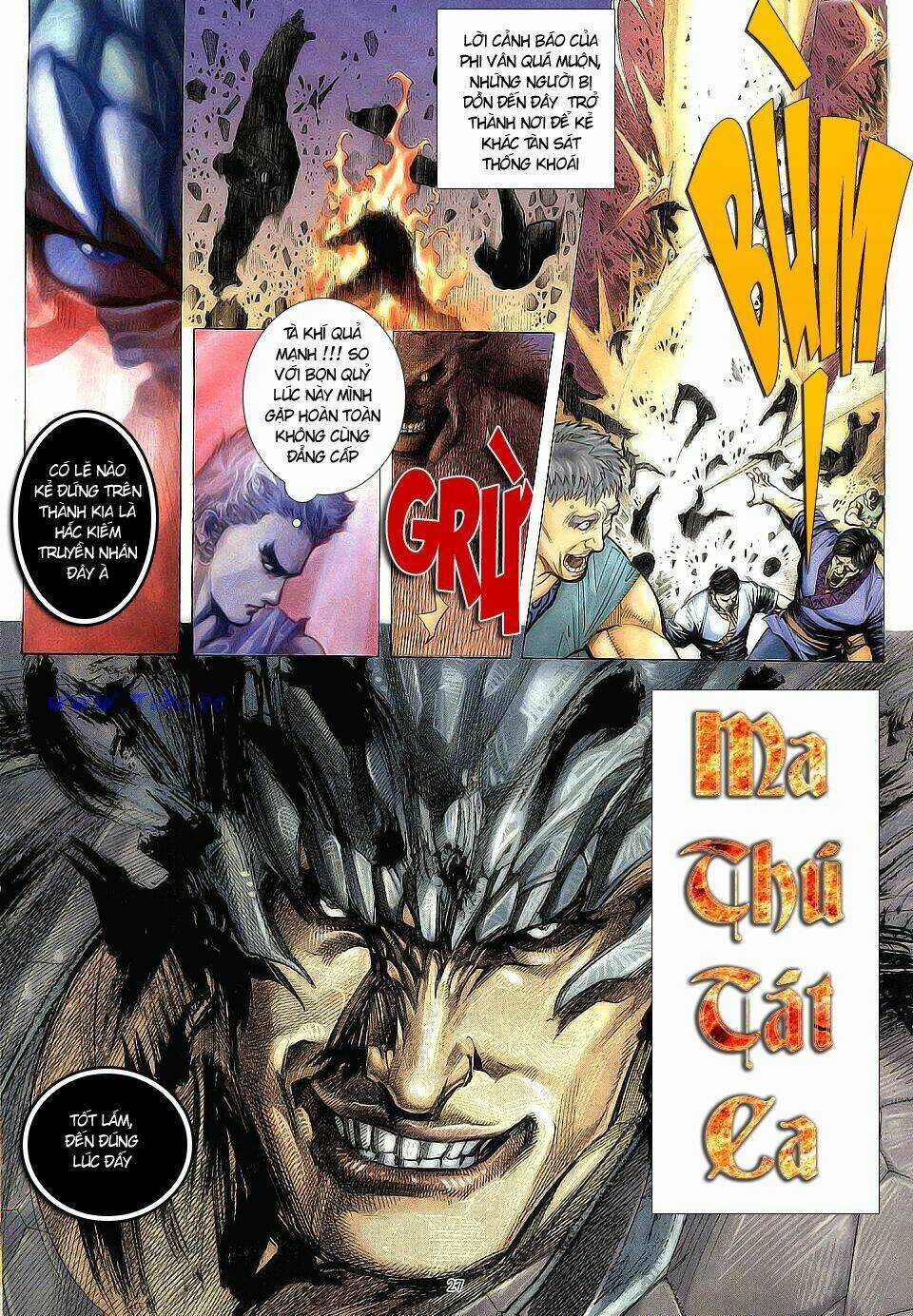 Chiến Thần Ký Chapter 4 trang 27