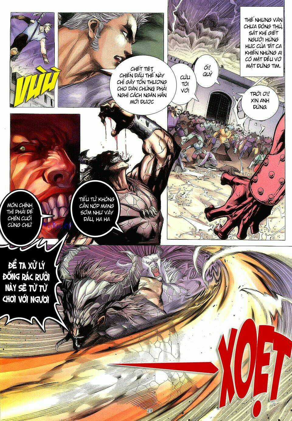 Chiến Thần Ký Chapter 4 trang 29