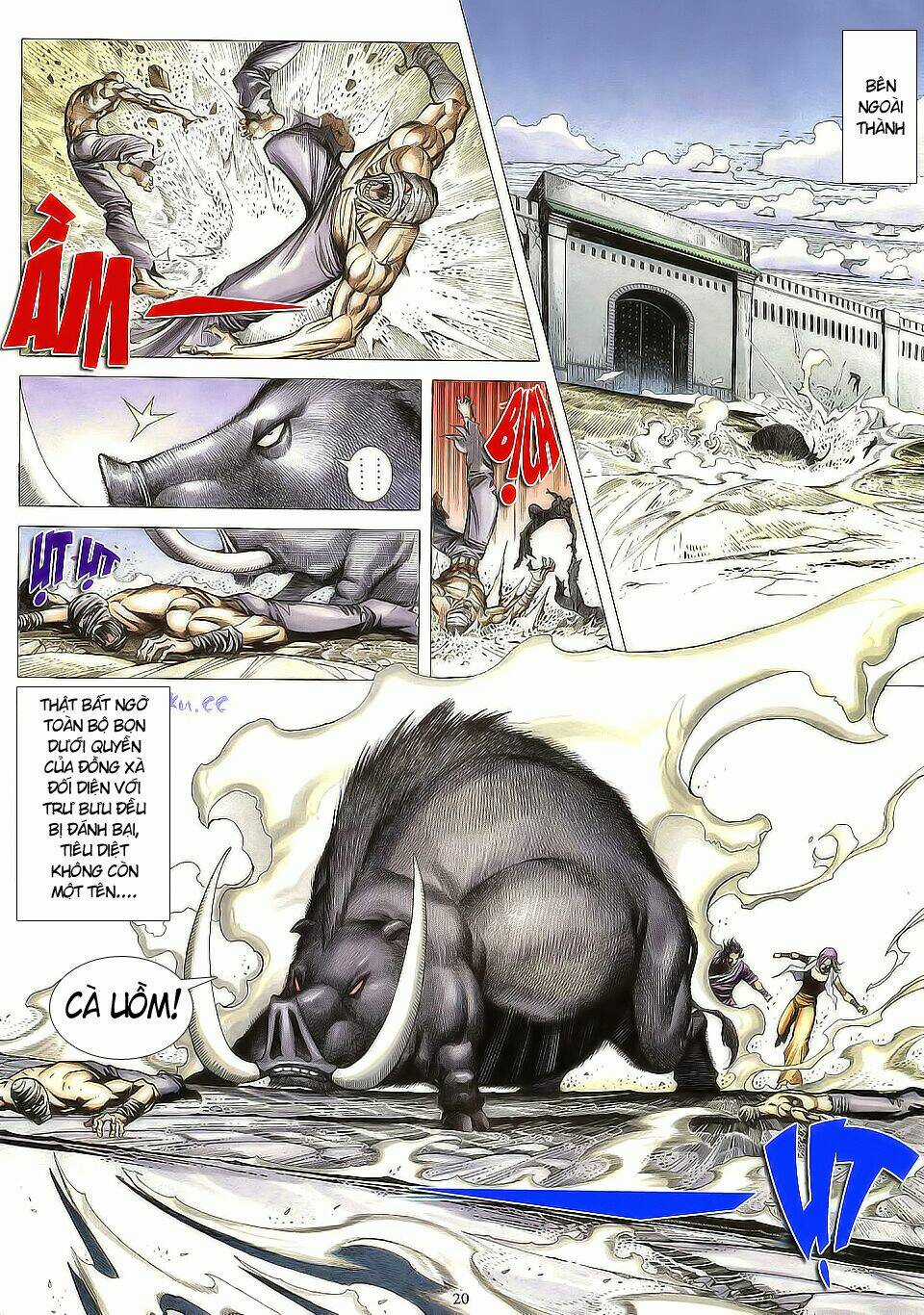 Chiến Thần Ký Chapter 5 trang 20