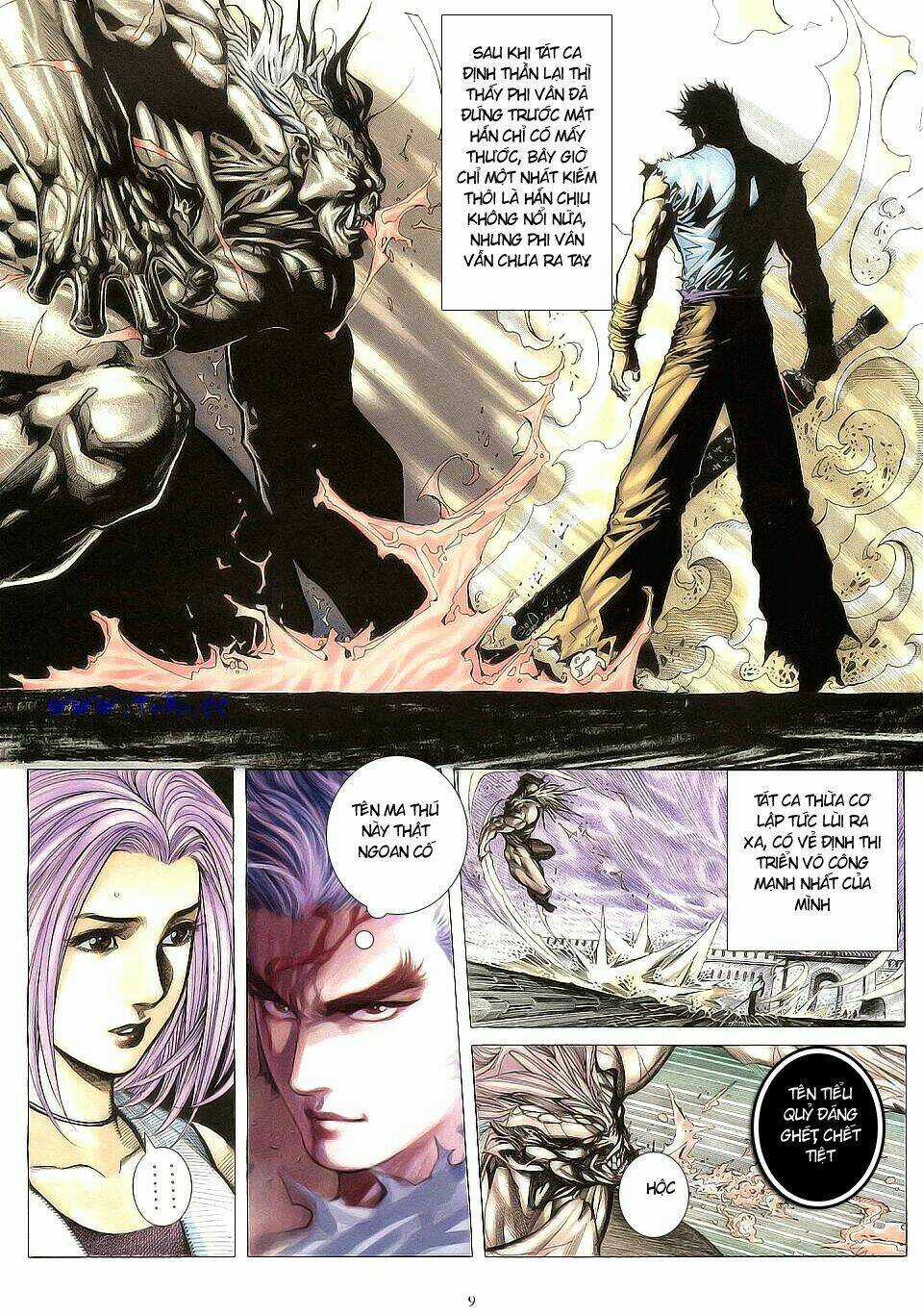 Chiến Thần Ký Chapter 7 trang 9