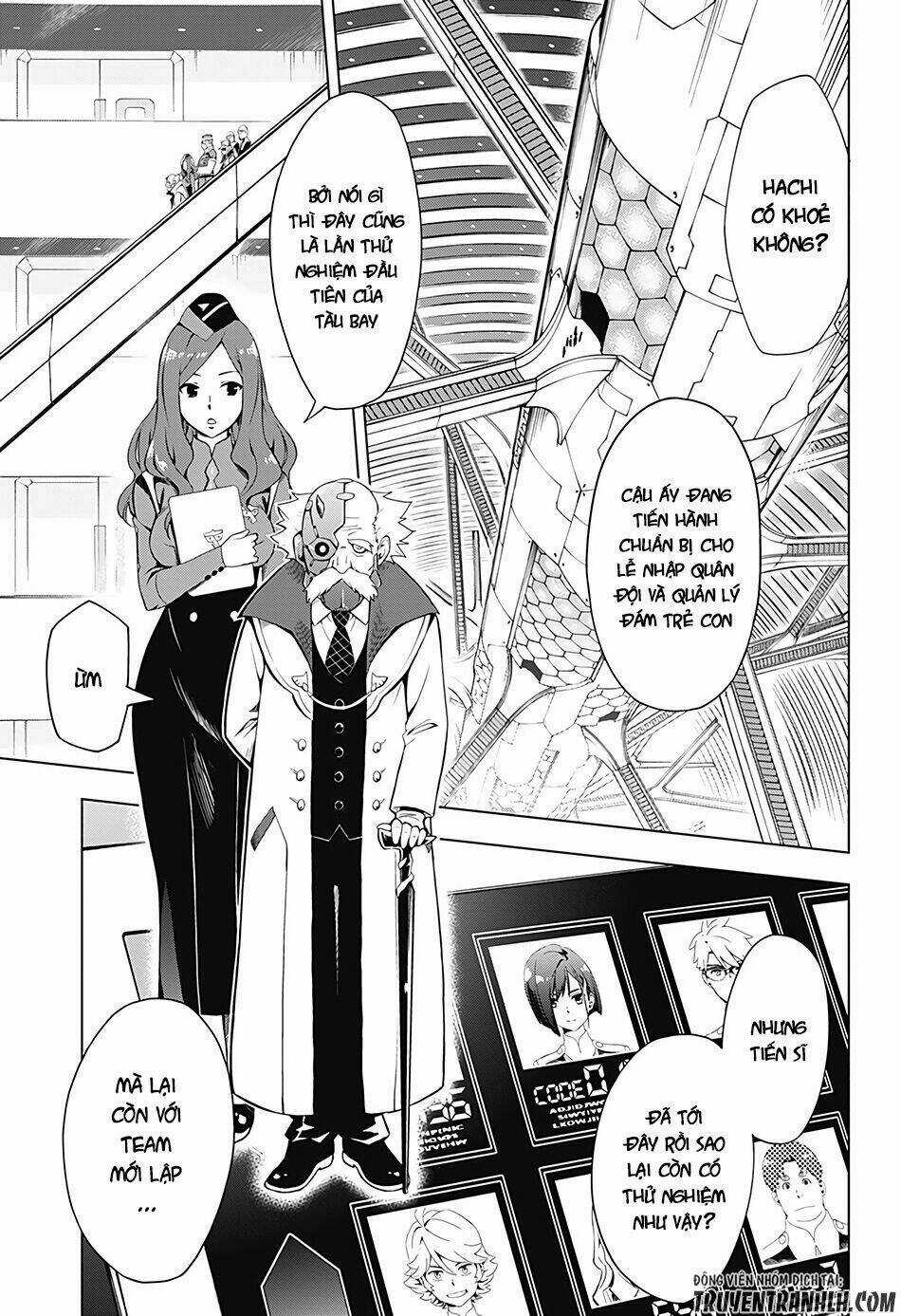 Chiến Trận Người Máy Chapter 1 trang 18