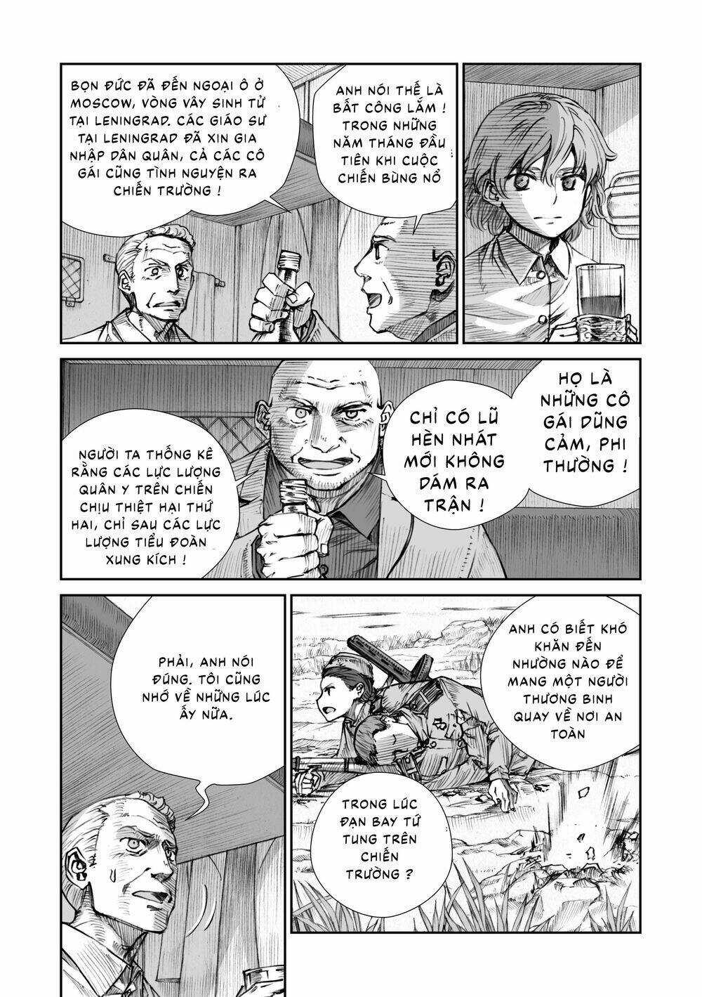 Chiến Tranh Không Có Một Khuôn Mặt Phụ Nữ Chapter 10 trang 11