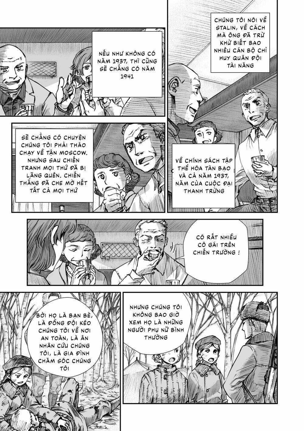 Chiến Tranh Không Có Một Khuôn Mặt Phụ Nữ Chapter 10 trang 14