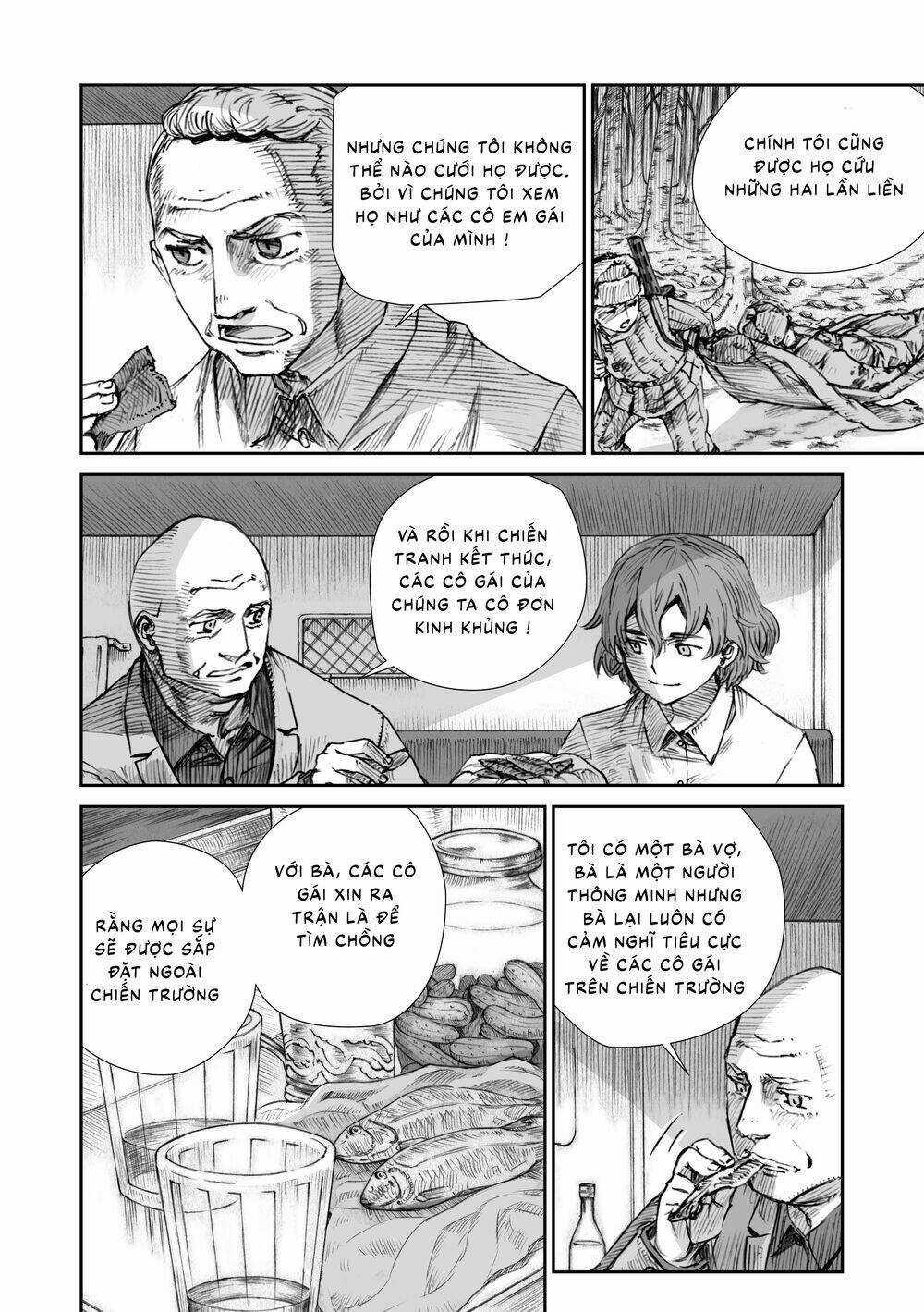 Chiến Tranh Không Có Một Khuôn Mặt Phụ Nữ Chapter 10 trang 15