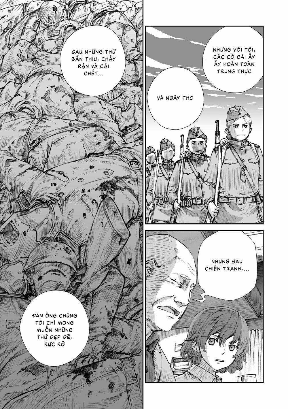 Chiến Tranh Không Có Một Khuôn Mặt Phụ Nữ Chapter 10 trang 16