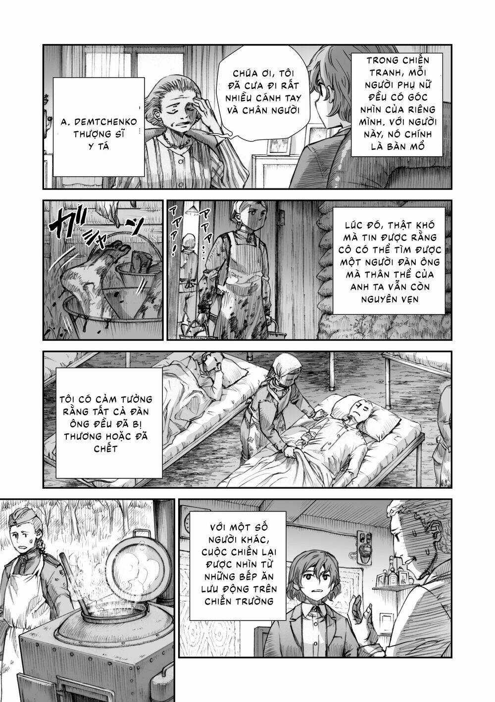 Chiến Tranh Không Có Một Khuôn Mặt Phụ Nữ Chapter 10 trang 2