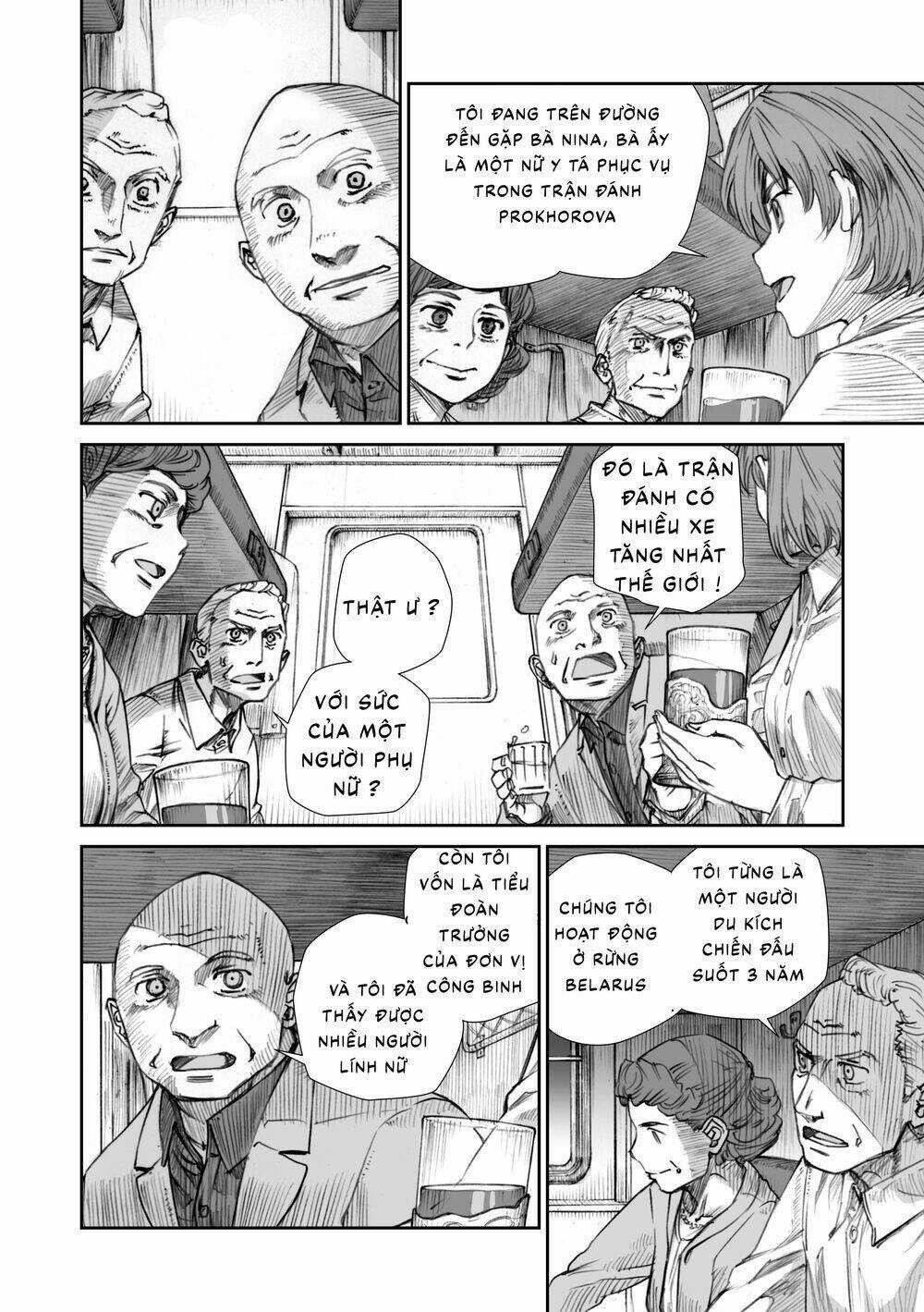 Chiến Tranh Không Có Một Khuôn Mặt Phụ Nữ Chapter 10 trang 5