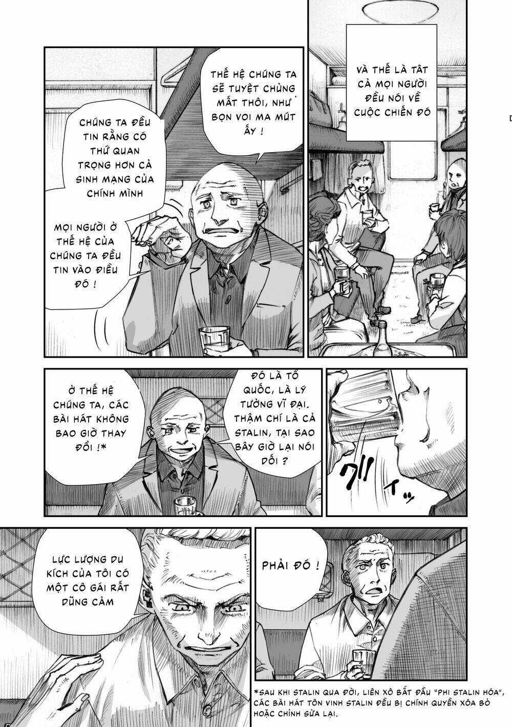 Chiến Tranh Không Có Một Khuôn Mặt Phụ Nữ Chapter 10 trang 6