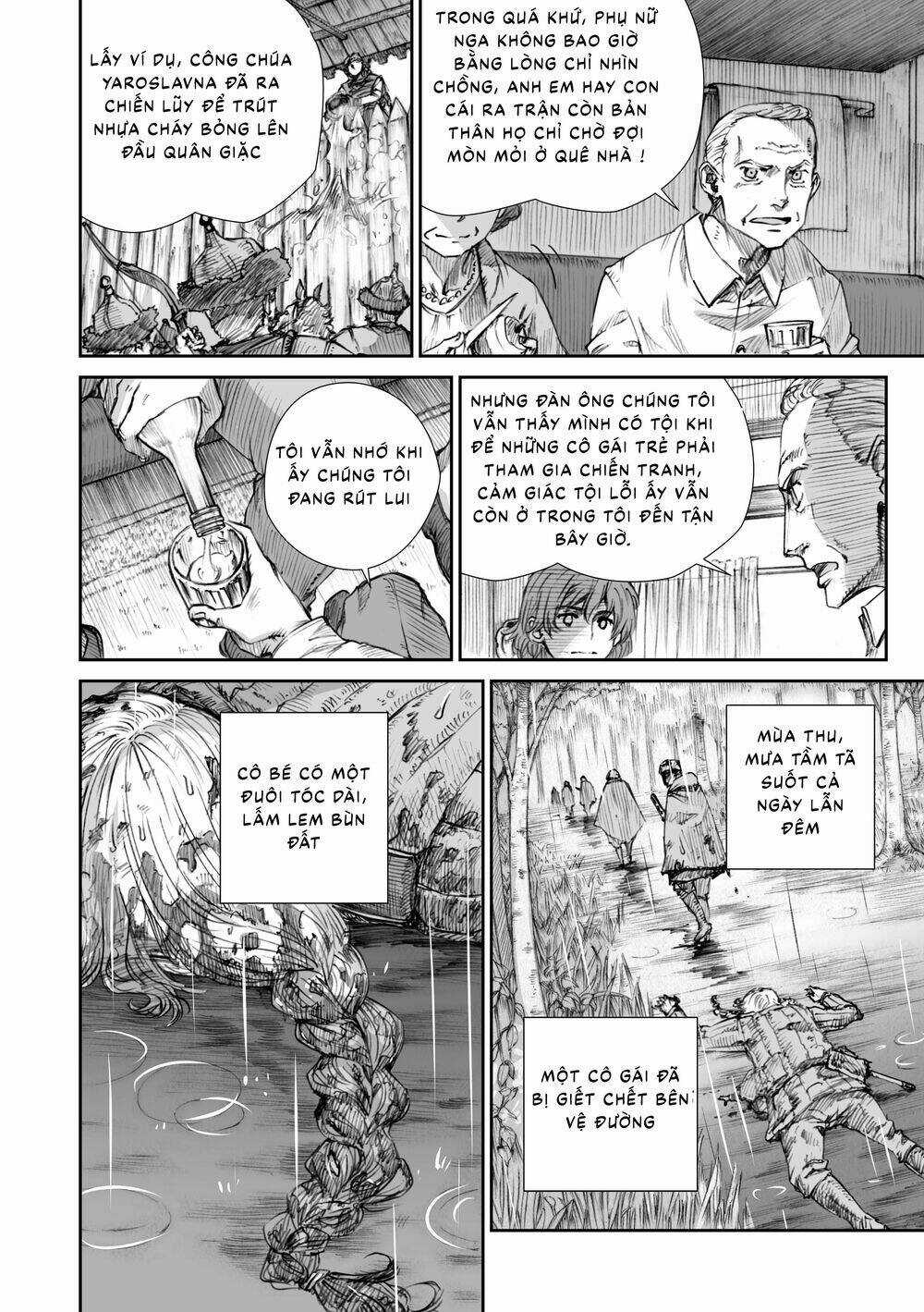 Chiến Tranh Không Có Một Khuôn Mặt Phụ Nữ Chapter 10 trang 9