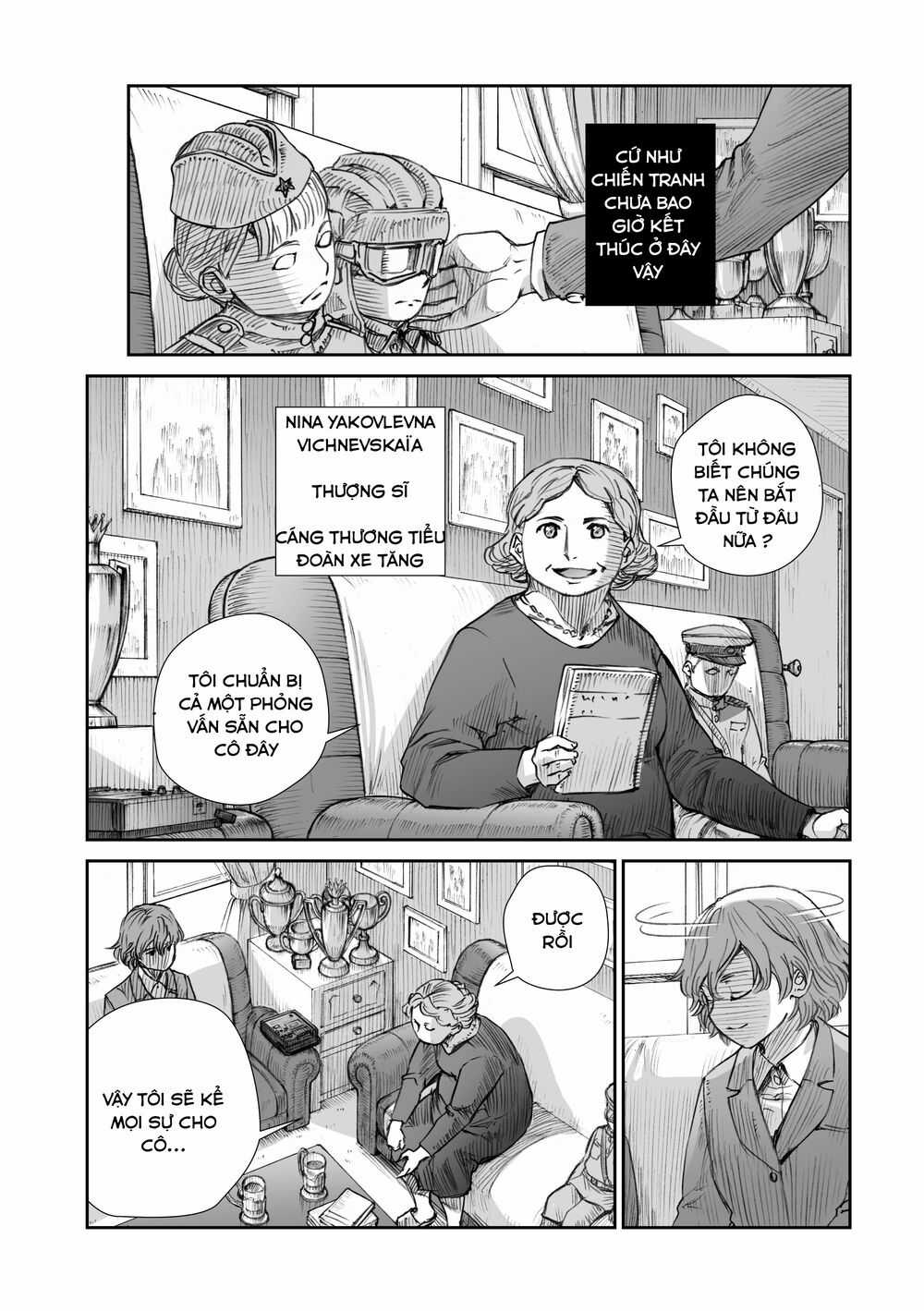 Chiến Tranh Không Có Một Khuôn Mặt Phụ Nữ Chapter 11 trang 2