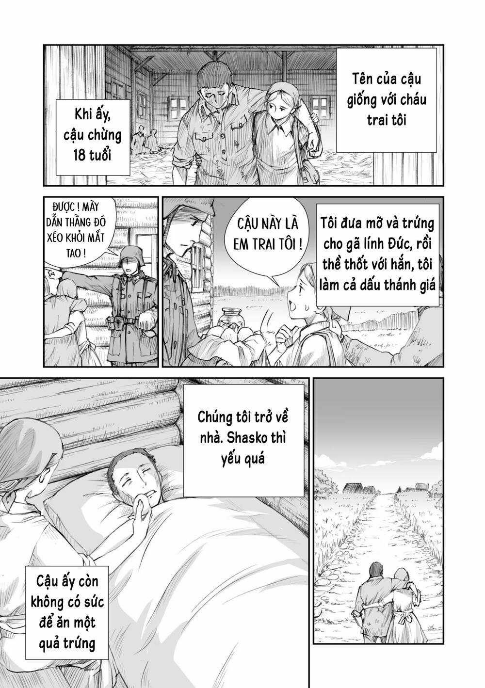 Chiến Tranh Không Có Một Khuôn Mặt Phụ Nữ Chapter 12 trang 12