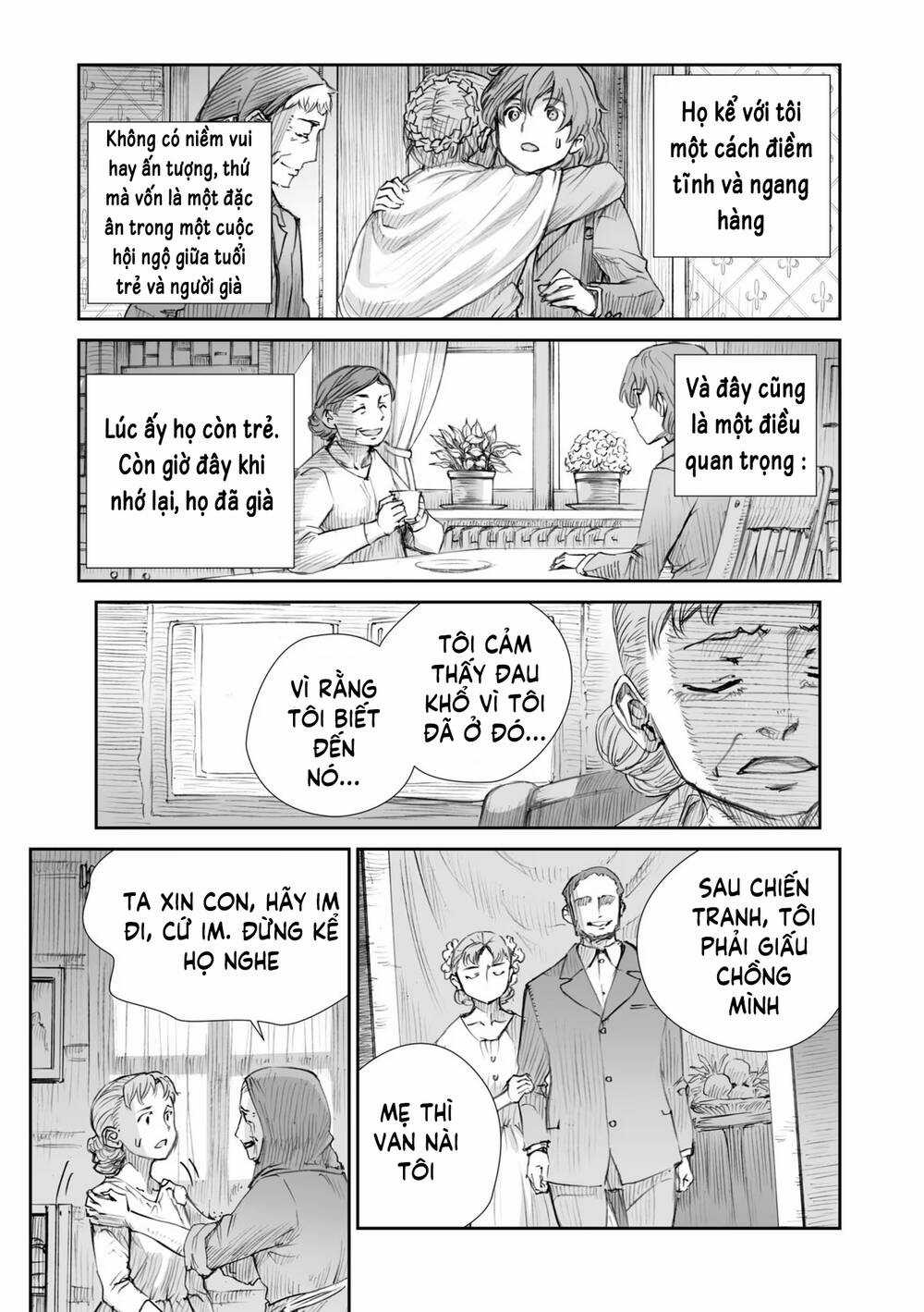 Chiến Tranh Không Có Một Khuôn Mặt Phụ Nữ Chapter 13 trang 8