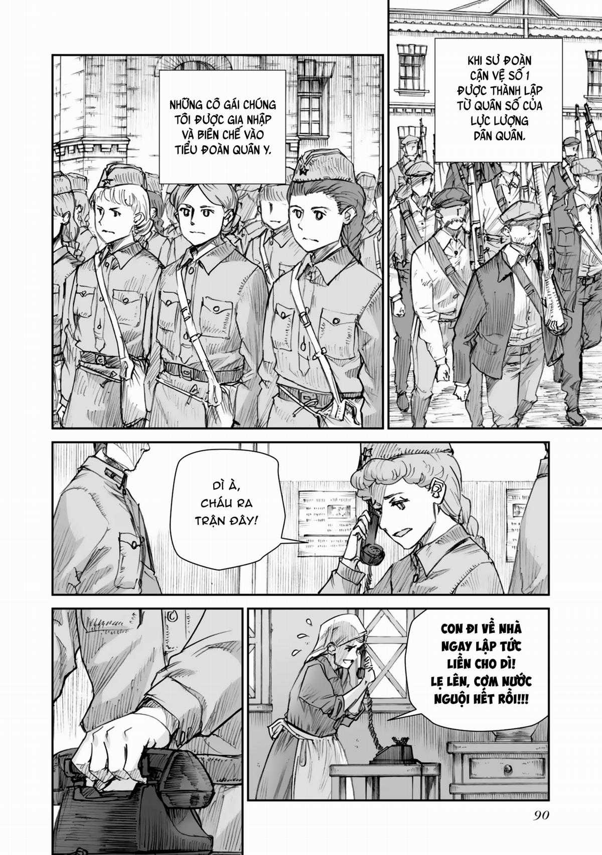 Chiến Tranh Không Có Một Khuôn Mặt Phụ Nữ Chapter 22.1 trang 5