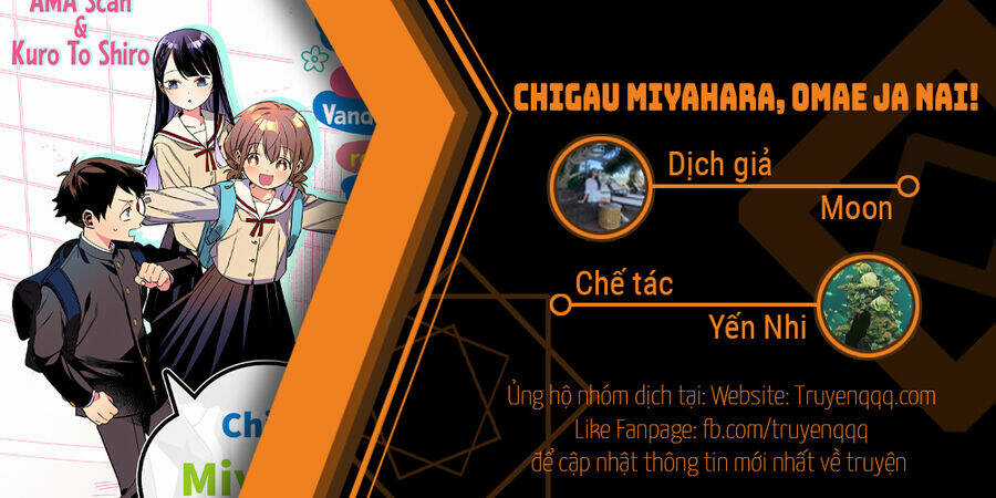 Chigau Miyahara, Omae Ja Nai! Chapter 3 trang 12