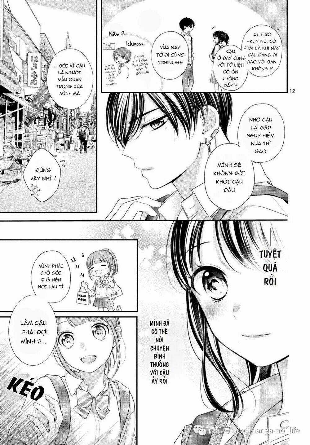 Chihiro-Kun Wa Atashi Holic Chapter 5 trang 12