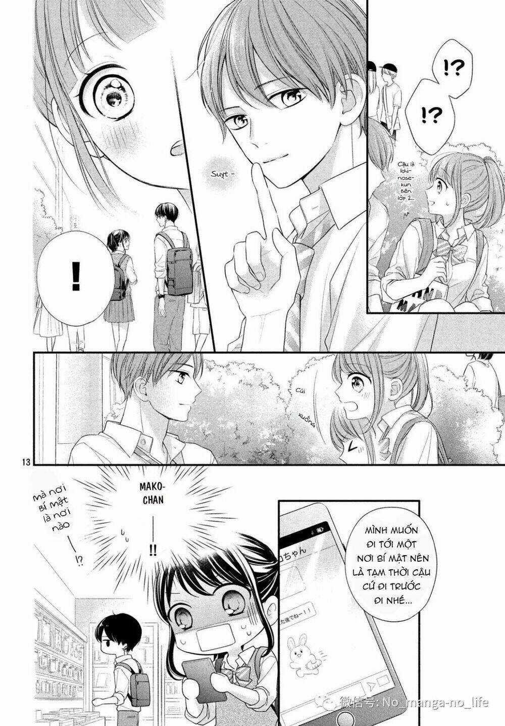 Chihiro-Kun Wa Atashi Holic Chapter 5 trang 13