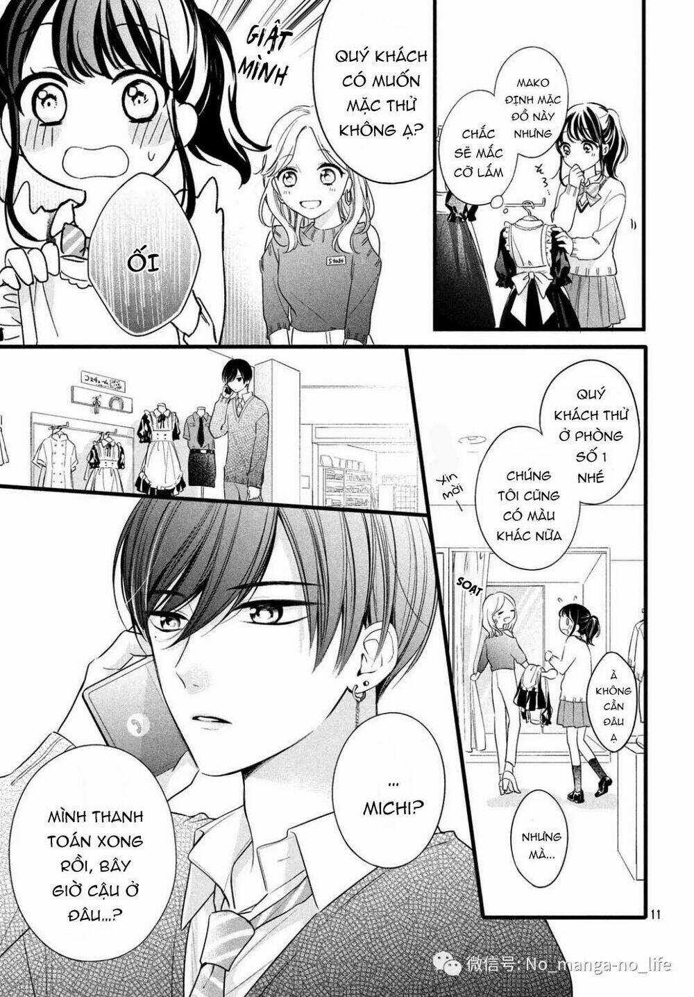 Chihiro-Kun Wa Atashi Holic Chapter 8 trang 10