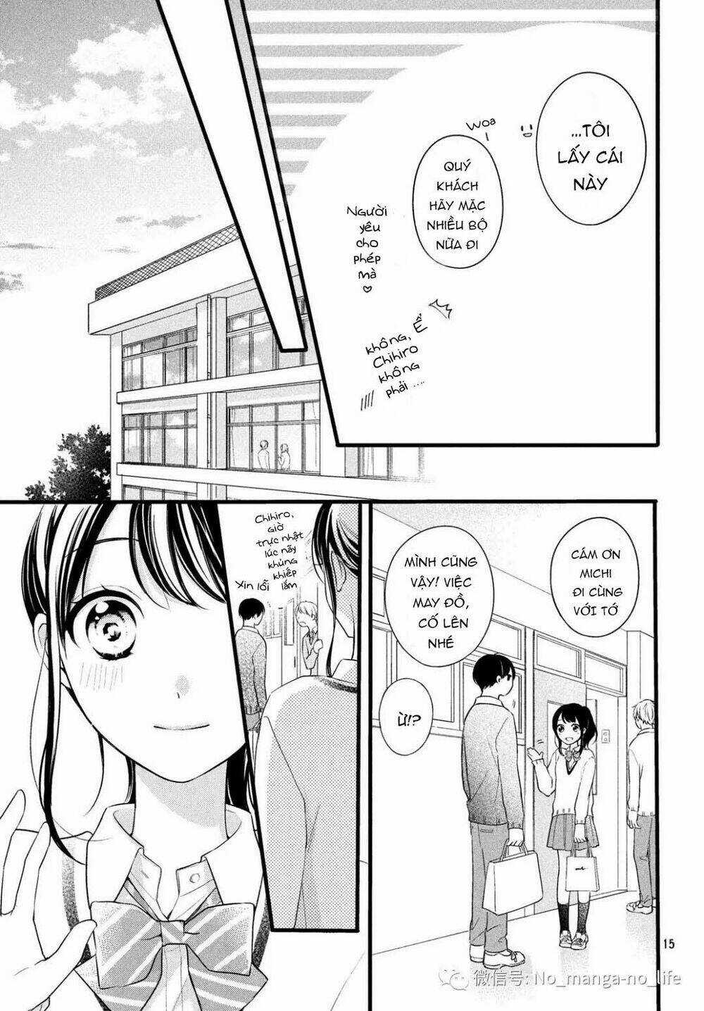 Chihiro-Kun Wa Atashi Holic Chapter 8 trang 14