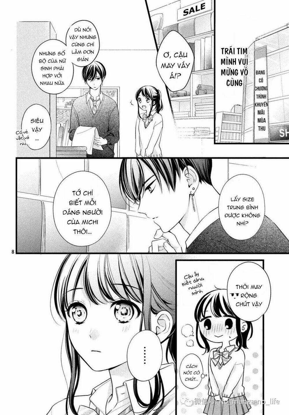 Chihiro-Kun Wa Atashi Holic Chapter 8 trang 7