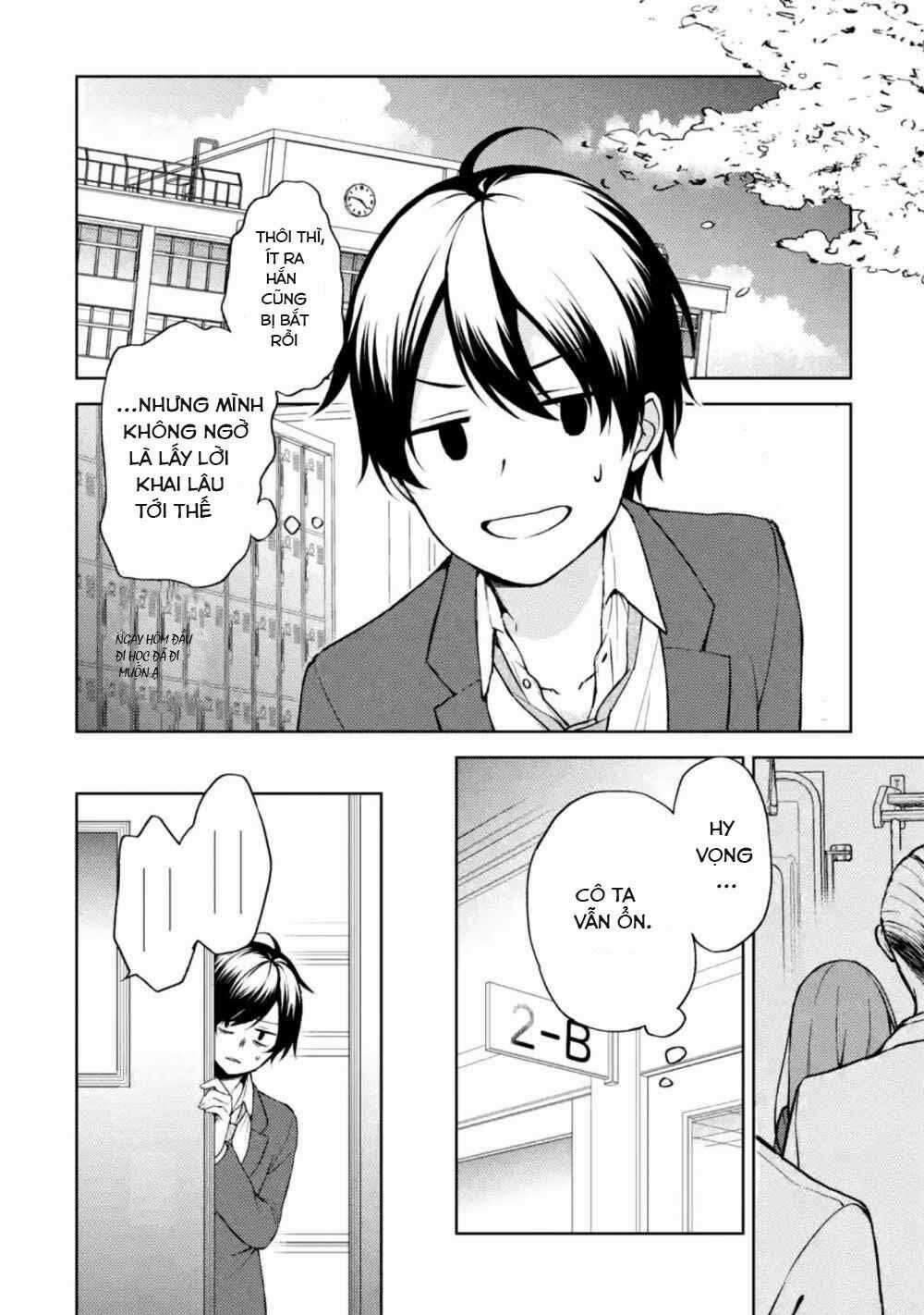 Chikan Saresou Ni Natteiru S-Kyuu Bishoujo Wo Tasuketara Tonari No Seki No Osananajimi Datta Chapter 1 trang 12