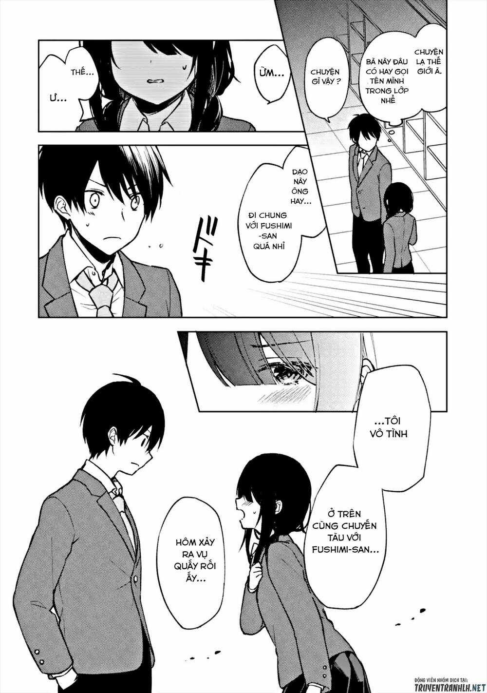 Chikan Saresou Ni Natteiru S-Kyuu Bishoujo Wo Tasuketara Tonari No Seki No Osananajimi Datta Chapter 11 trang 10