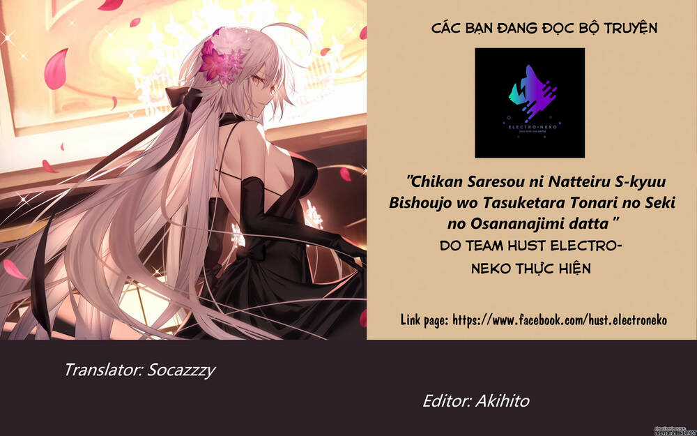 Chikan Saresou Ni Natteiru S-Kyuu Bishoujo Wo Tasuketara Tonari No Seki No Osananajimi Datta Chapter 11 trang 17