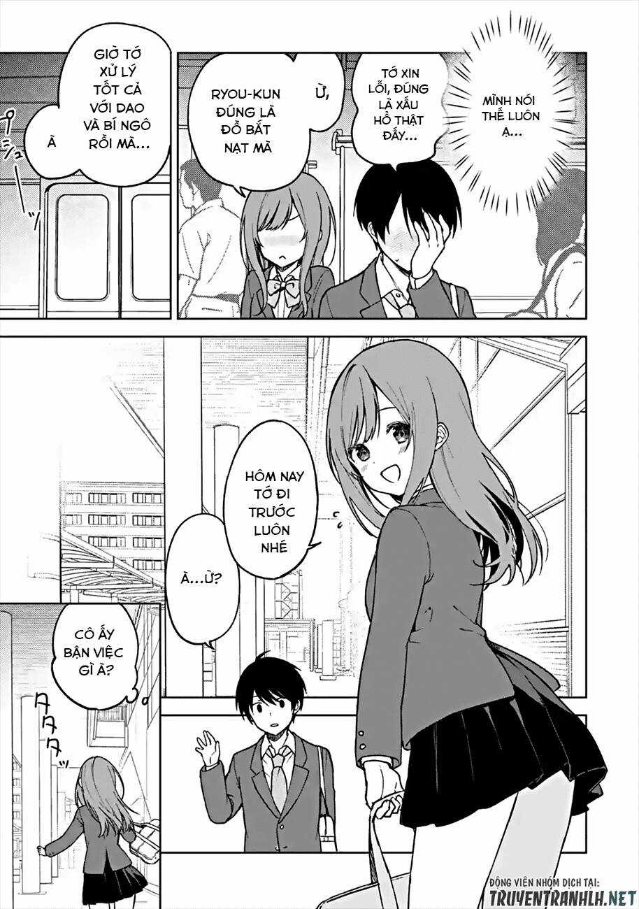 Chikan Saresou Ni Natteiru S-Kyuu Bishoujo Wo Tasuketara Tonari No Seki No Osananajimi Datta Chapter 13 trang 10