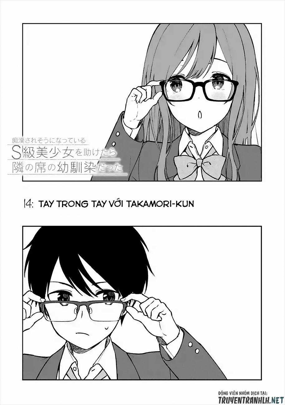 Chikan Saresou Ni Natteiru S-Kyuu Bishoujo Wo Tasuketara Tonari No Seki No Osananajimi Datta Chapter 14 trang 4