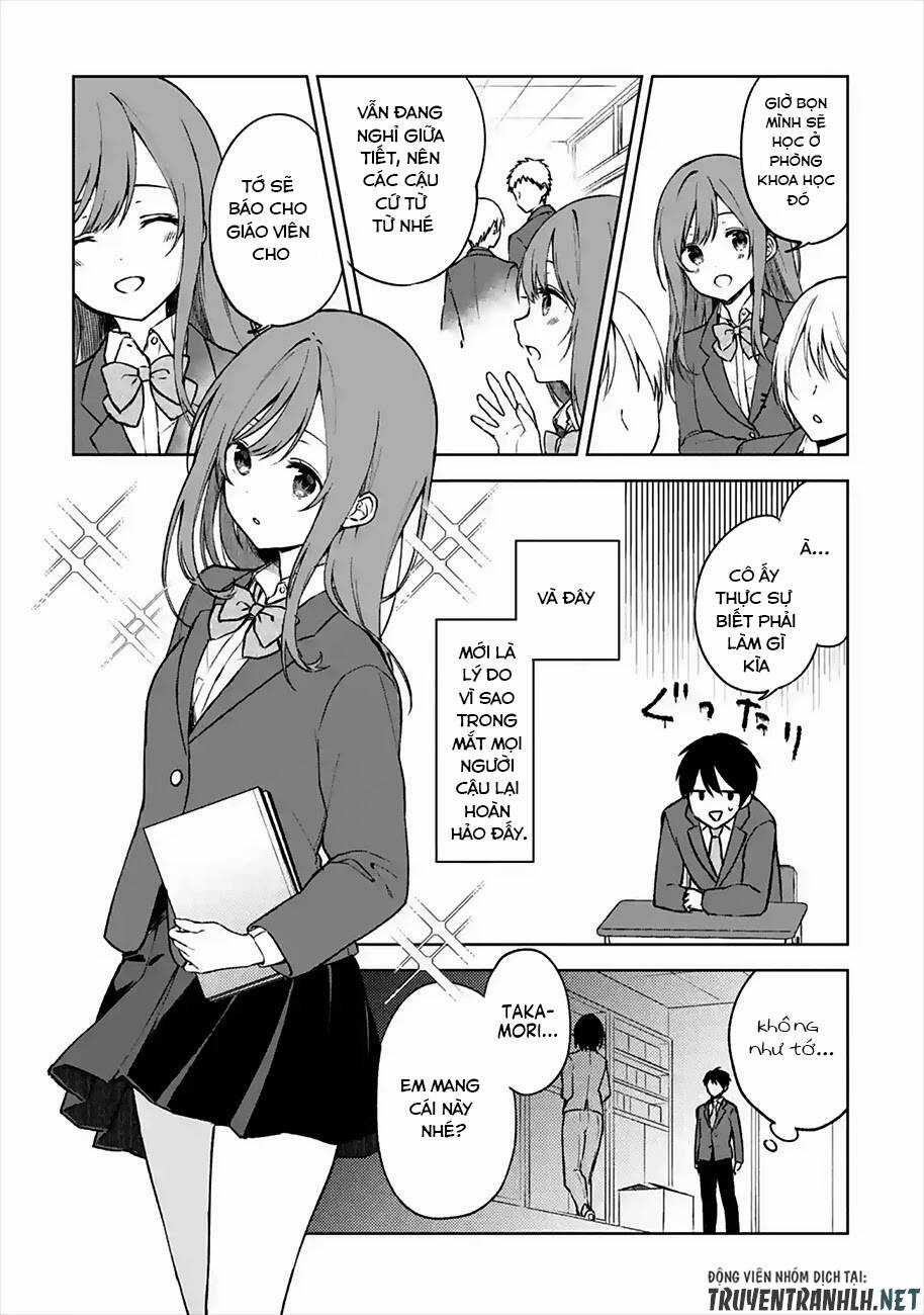 Chikan Saresou Ni Natteiru S-Kyuu Bishoujo Wo Tasuketara Tonari No Seki No Osananajimi Datta Chapter 14 trang 6