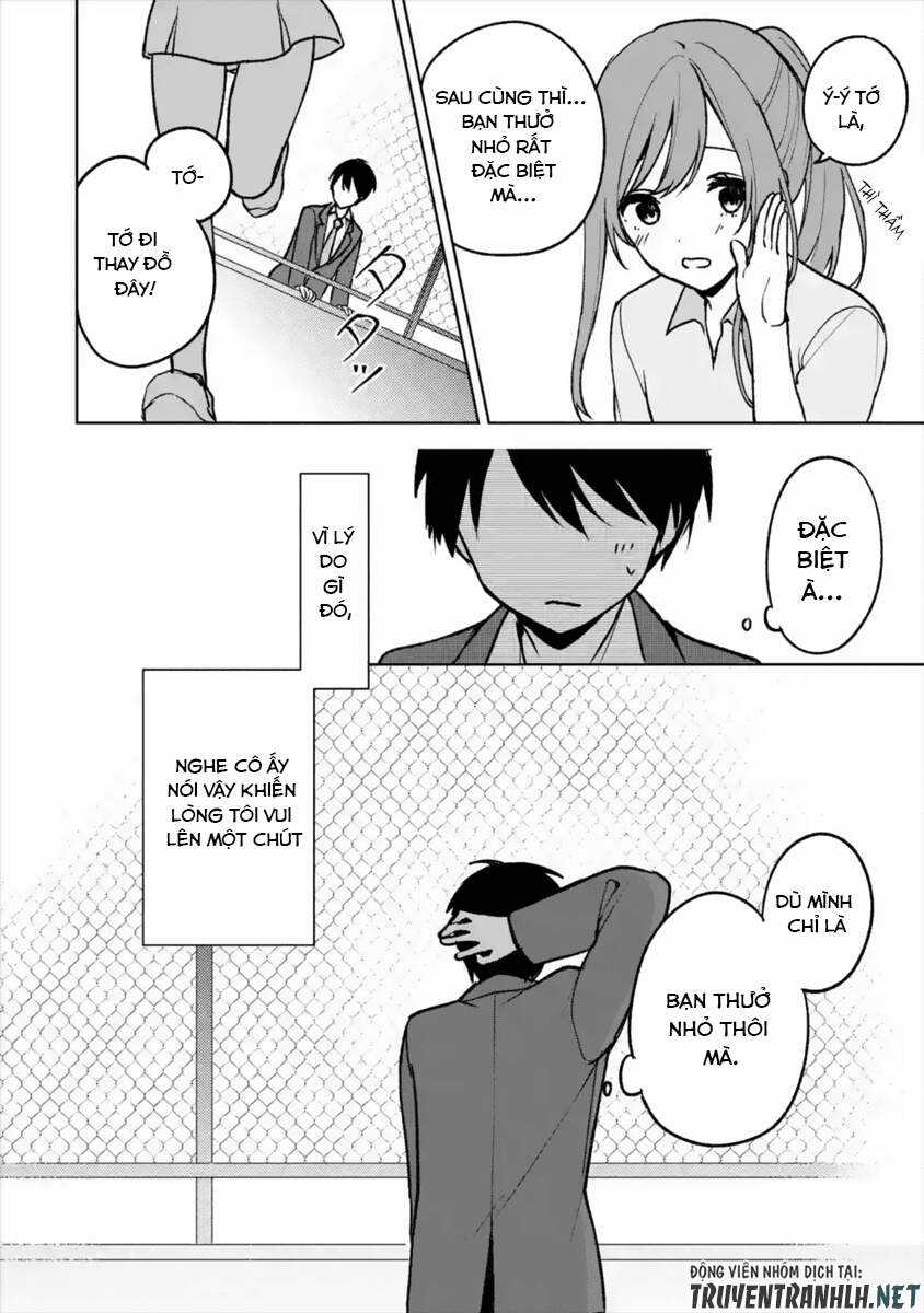 Chikan Saresou Ni Natteiru S-Kyuu Bishoujo Wo Tasuketara Tonari No Seki No Osananajimi Datta Chapter 17 trang 15