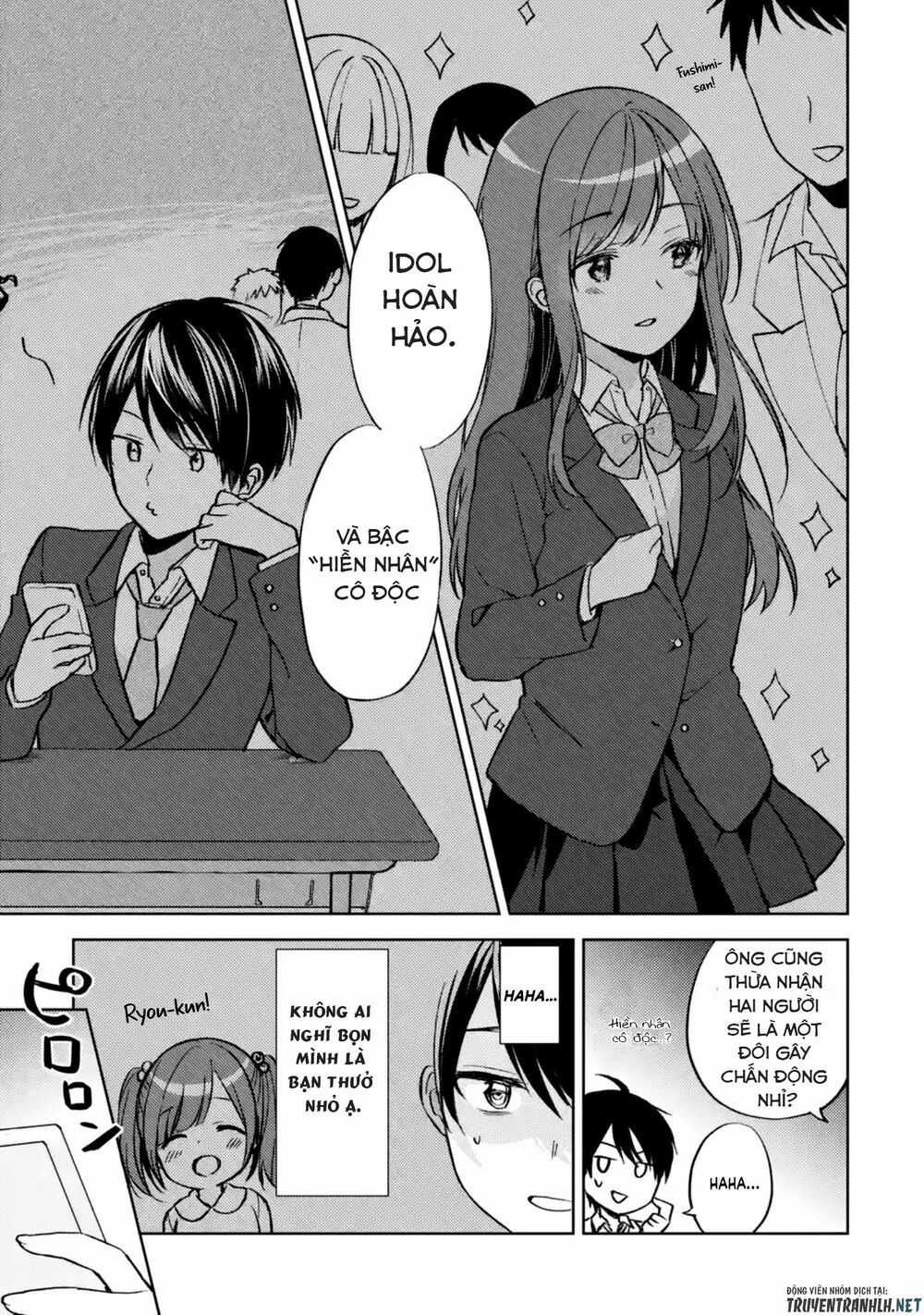 Chikan Saresou Ni Natteiru S-Kyuu Bishoujo Wo Tasuketara Tonari No Seki No Osananajimi Datta Chapter 2 trang 17
