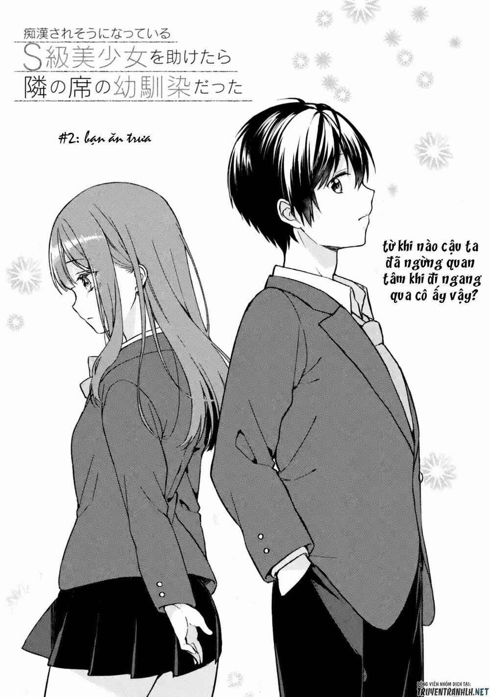 Chikan Saresou Ni Natteiru S-Kyuu Bishoujo Wo Tasuketara Tonari No Seki No Osananajimi Datta Chapter 2 trang 5