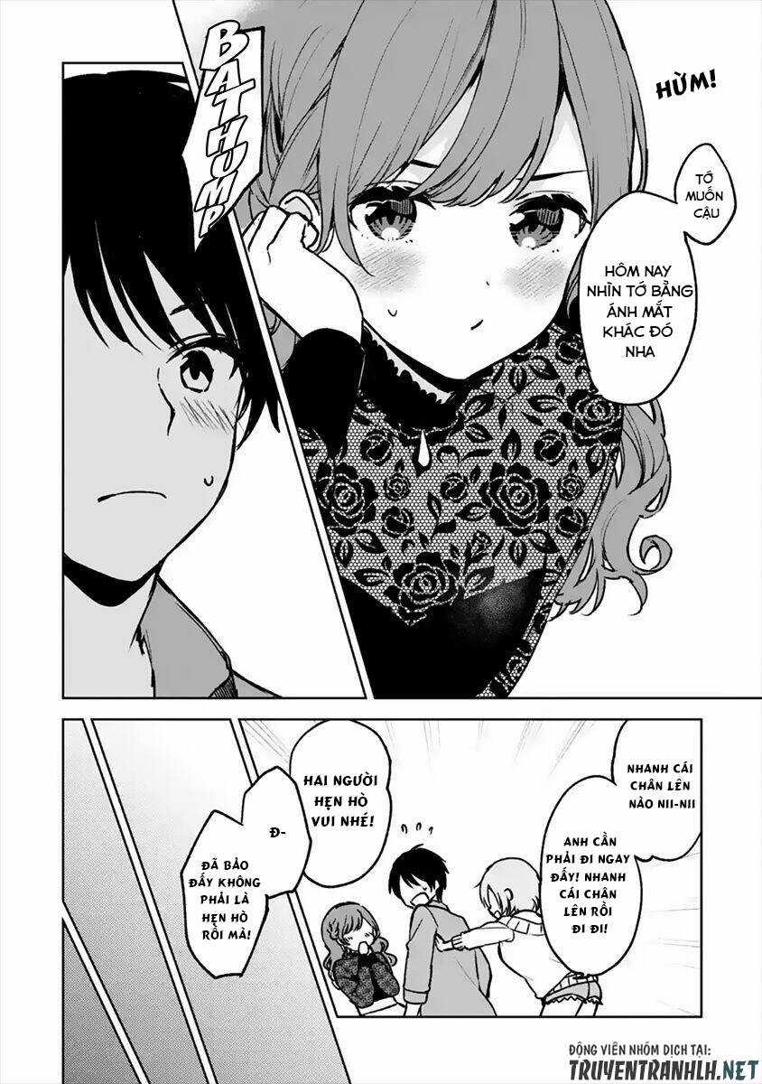 Chikan Saresou Ni Natteiru S-Kyuu Bishoujo Wo Tasuketara Tonari No Seki No Osananajimi Datta Chapter 20.1 trang 15