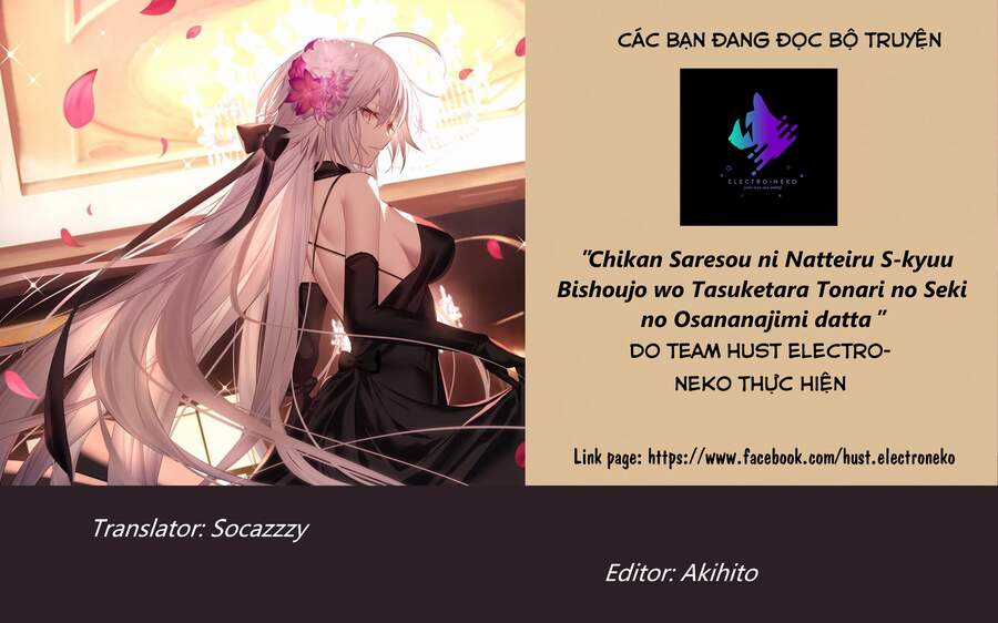 Chikan Saresou Ni Natteiru S-Kyuu Bishoujo Wo Tasuketara Tonari No Seki No Osananajimi Datta Chapter 20.2 trang 13