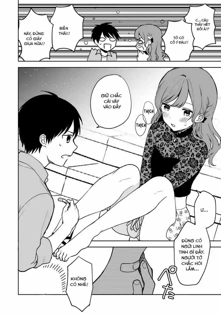 Chikan Saresou Ni Natteiru S-Kyuu Bishoujo Wo Tasuketara Tonari No Seki No Osananajimi Datta Chapter 22 trang 10