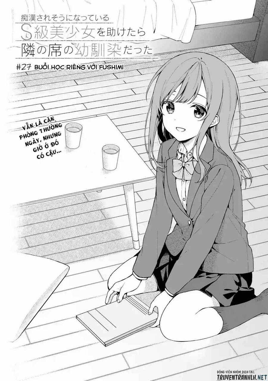 Chikan Saresou Ni Natteiru S-Kyuu Bishoujo Wo Tasuketara Tonari No Seki No Osananajimi Datta Chapter 27 trang 5