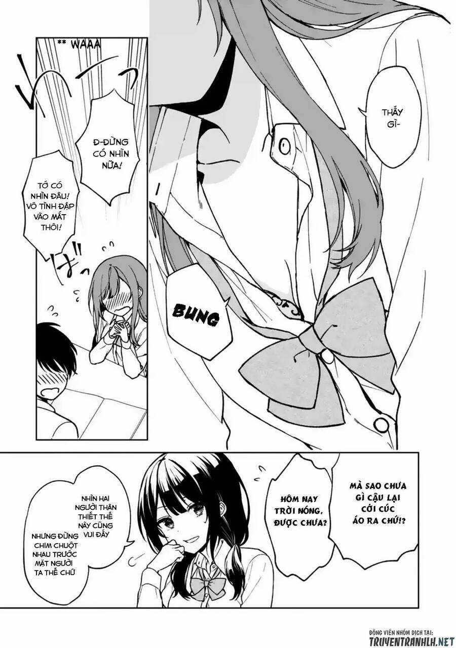 Chikan Saresou Ni Natteiru S-Kyuu Bishoujo Wo Tasuketara Tonari No Seki No Osananajimi Datta Chapter 28 trang 10