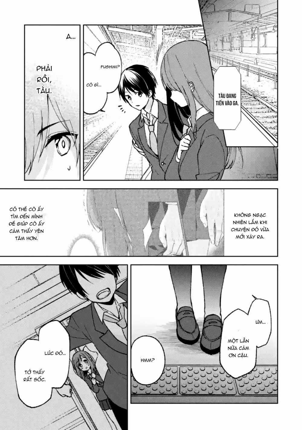 Chikan Saresou Ni Natteiru S-Kyuu Bishoujo Wo Tasuketara Tonari No Seki No Osananajimi Datta Chapter 3 trang 11