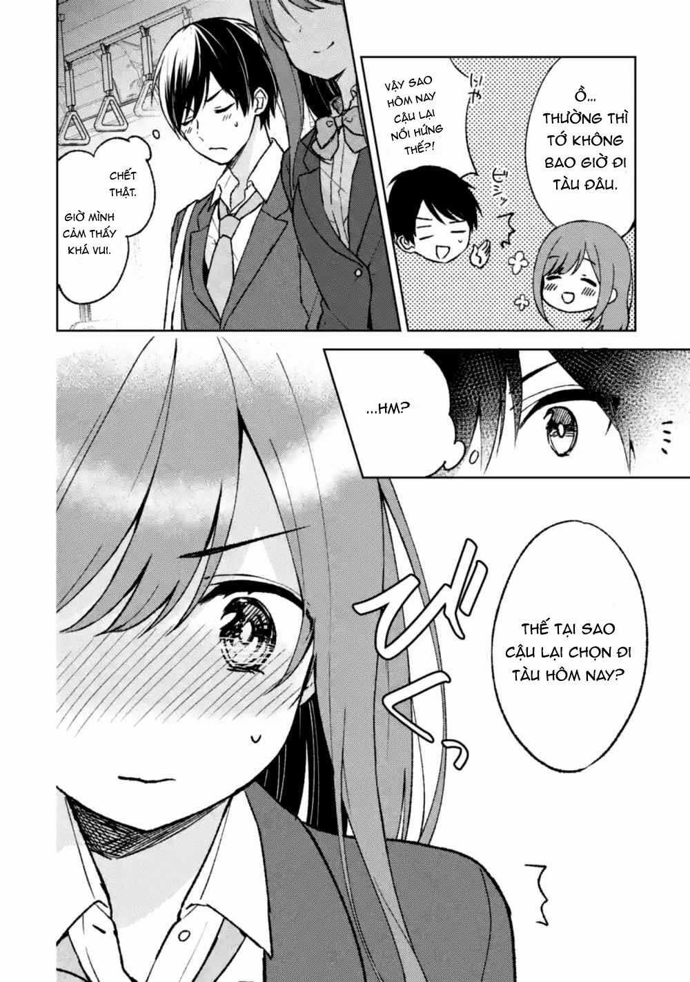 Chikan Saresou Ni Natteiru S-Kyuu Bishoujo Wo Tasuketara Tonari No Seki No Osananajimi Datta Chapter 3 trang 16