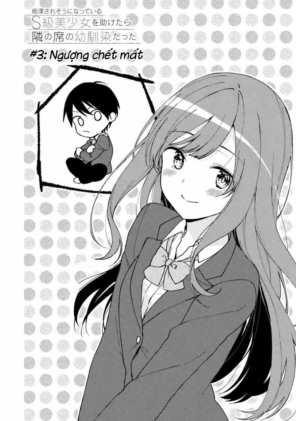 Chikan Saresou Ni Natteiru S-Kyuu Bishoujo Wo Tasuketara Tonari No Seki No Osananajimi Datta Chapter 3 trang 4
