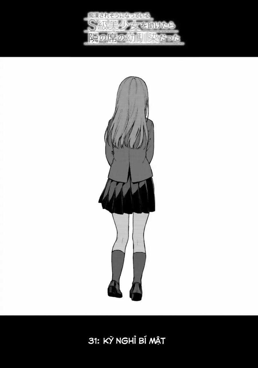 Chikan Saresou Ni Natteiru S-Kyuu Bishoujo Wo Tasuketara Tonari No Seki No Osananajimi Datta Chapter 31 trang 2