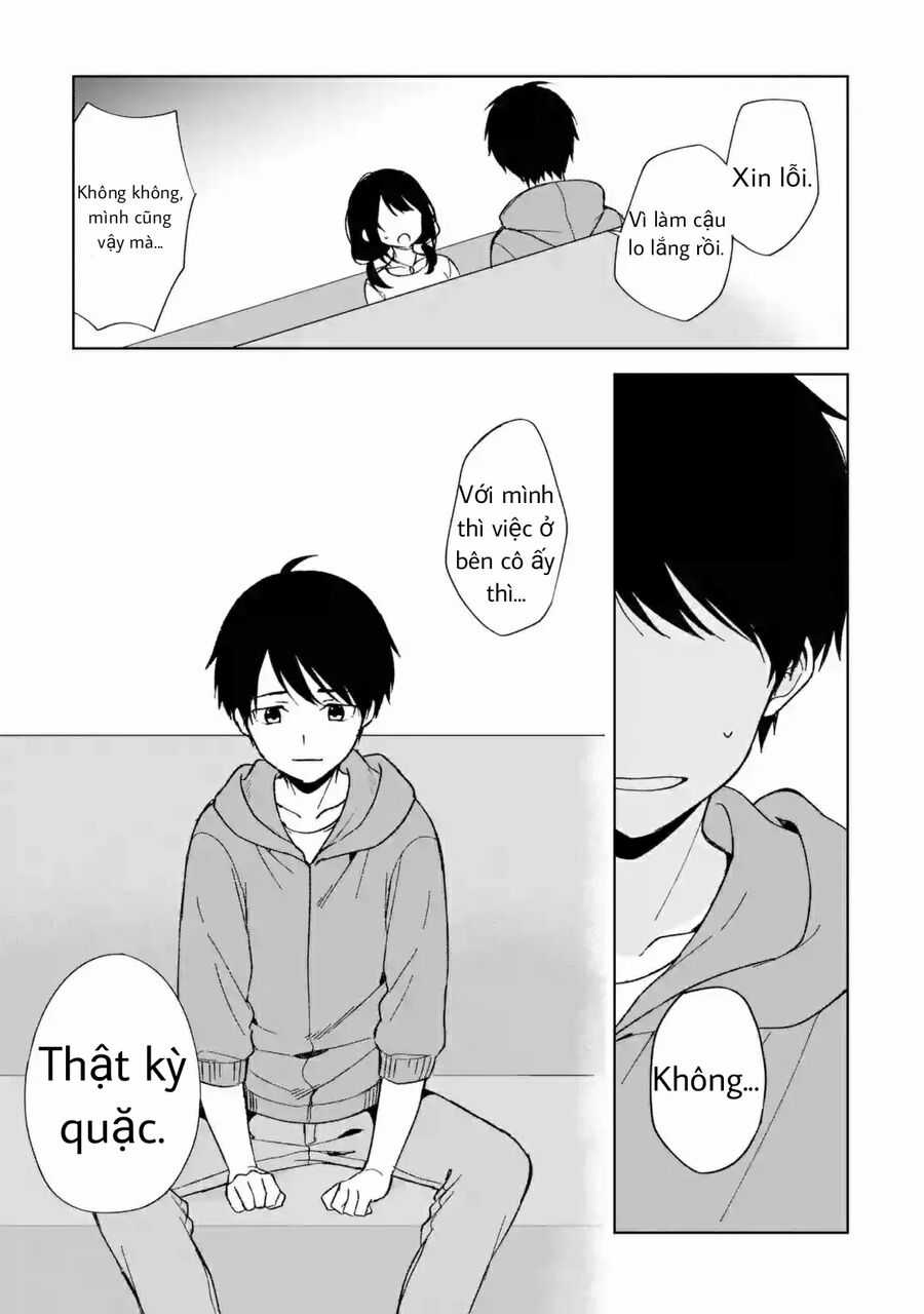 Chikan Saresou Ni Natteiru S-Kyuu Bishoujo Wo Tasuketara Tonari No Seki No Osananajimi Datta Chapter 34 trang 8