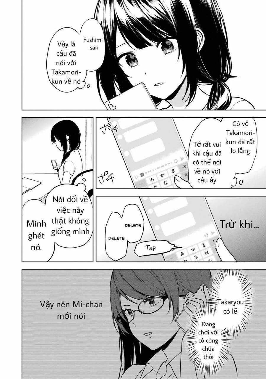 Chikan Saresou Ni Natteiru S-Kyuu Bishoujo Wo Tasuketara Tonari No Seki No Osananajimi Datta Chapter 36 trang 10