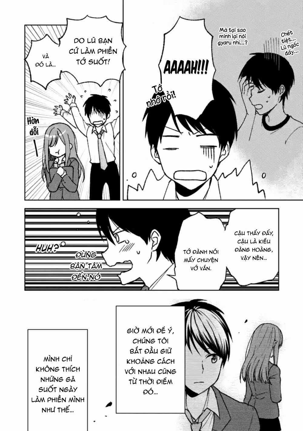 Chikan Saresou Ni Natteiru S-Kyuu Bishoujo Wo Tasuketara Tonari No Seki No Osananajimi Datta Chapter 4 trang 12