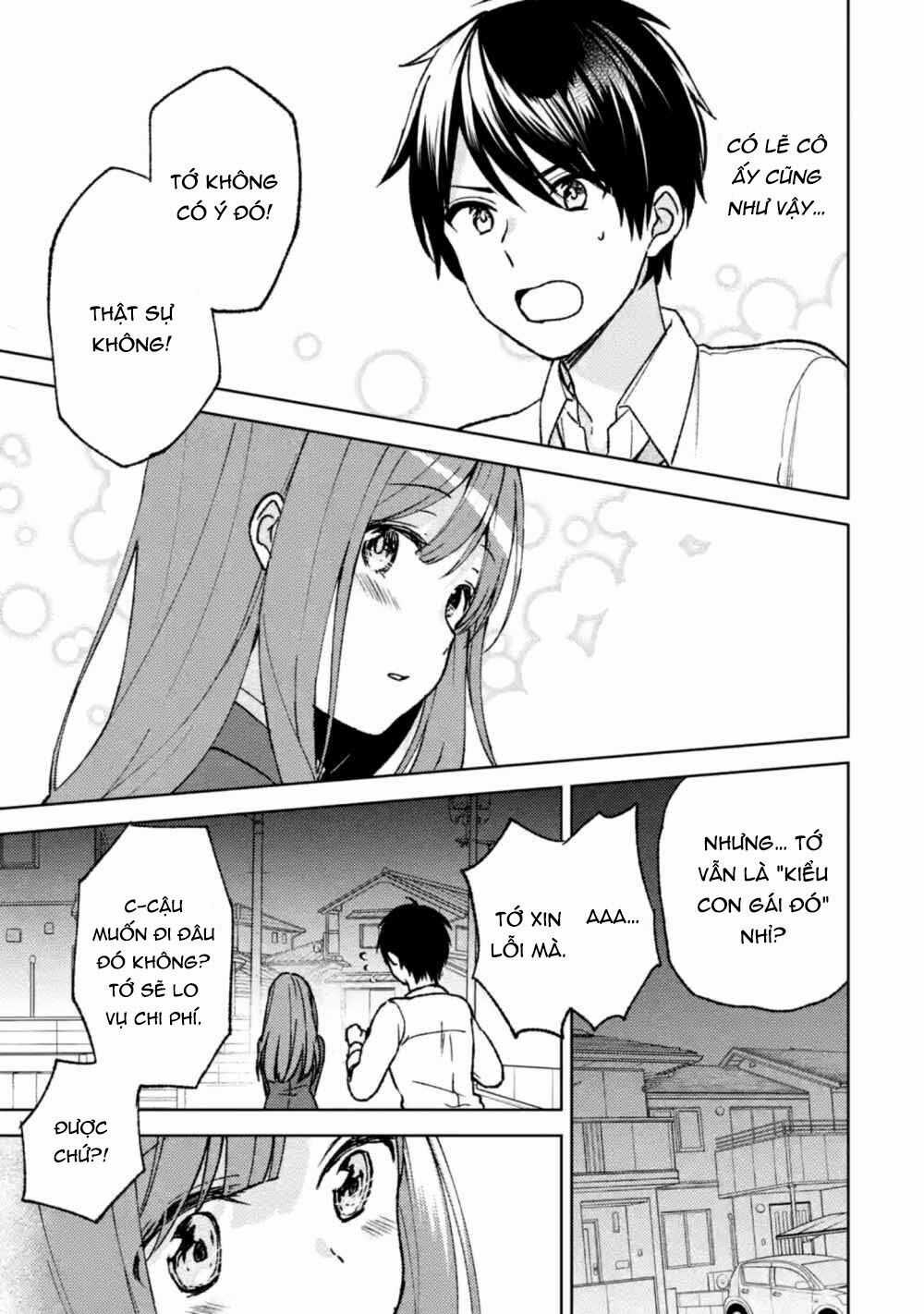 Chikan Saresou Ni Natteiru S-Kyuu Bishoujo Wo Tasuketara Tonari No Seki No Osananajimi Datta Chapter 4 trang 13