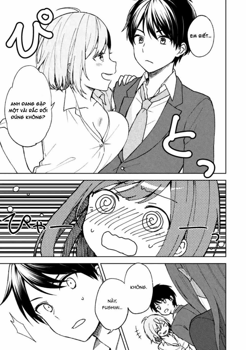 Chikan Saresou Ni Natteiru S-Kyuu Bishoujo Wo Tasuketara Tonari No Seki No Osananajimi Datta Chapter 4 trang 5