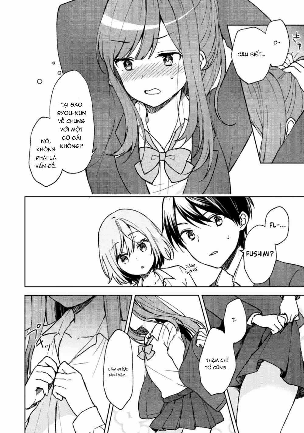 Chikan Saresou Ni Natteiru S-Kyuu Bishoujo Wo Tasuketara Tonari No Seki No Osananajimi Datta Chapter 4 trang 6