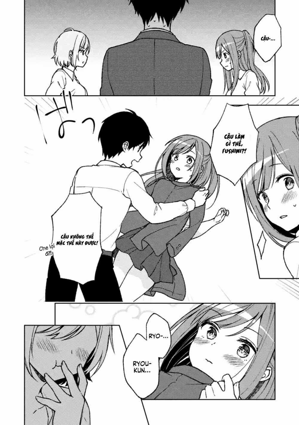 Chikan Saresou Ni Natteiru S-Kyuu Bishoujo Wo Tasuketara Tonari No Seki No Osananajimi Datta Chapter 4 trang 8